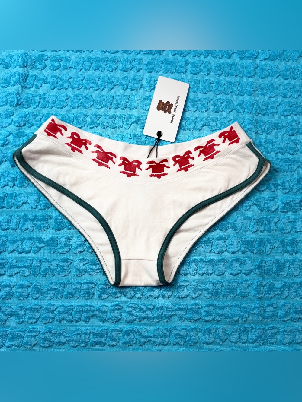 ๐ SKIMS x Cactus Plant Flea Market Cotton Jersey Micro Boy Short Unwrap Me ๐ - Picture 3 of 4